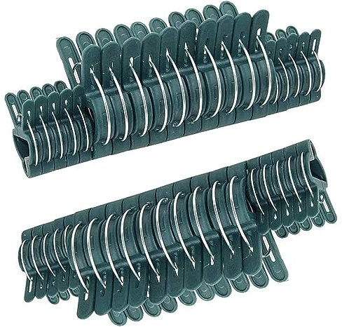 Fabulouz 20PCS Adjustable Garden Plant Clips (2 Sizes) – Reusable Clips for Tomato, Vine, Vegetable & Climbing Plants | Weatherproof, Durable, Easy to Use for Indoor & Outdoor Gardening