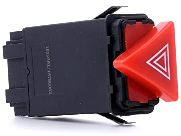 RIDEX 816S0015 Interruttore Lampeggiatore d'emergenza elettrico Compatibilità con AUDI A3 Hatchback 8L1
