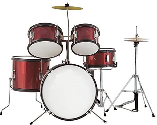KESHUO Musik 5 -Pc Junior Drum Set/Drum Kits Für Anfänger Schlagzeug Set (Color : 02)