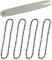 14 Chainsaw Guide Bar & 4-Pack Saw Chains, 35cm Guide Bar, Replacement Chain Saw Chains - 3/8 Pitch - 50 Driver Links - 0.050(1.3mm) Gauge