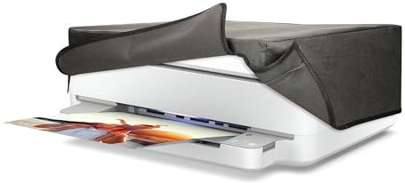 kwmobile Cover kompatibel mit HP Envy 6020e / Envy 6055e - Tasche Hülle Drucker - Staubschutzhülle Schutzhaube Schutzhülle - Dunkelgrau