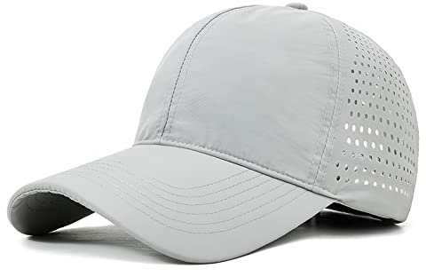 TAGVO Baseball Cap Damen Sommer Schnell Trocknende Masche Atmungsaktiv Basecap Outdoor Sonnenschutz Sommercap Unisex Einstellbare Baseballmütze Sportkappe
