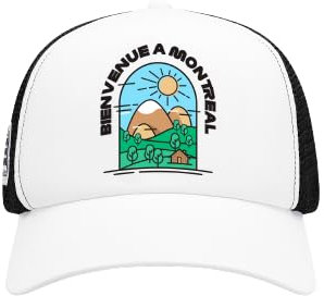 F1 Formel 1 Kanadischer Grand Prix 2023 - Weiß/Lila - Trucker Mesh Baseball Cap - Unisex - Special Editon Grand Prix - Offical Merchandise