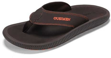 TcIFE Infradito da Uomo Spiaggia e Piscina Sportive Sandali Morbide Ciabatte Antiscivolo Pantofole con Gomma Suola