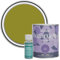 Rust-Oleum Peinture Vert Olive Résistante à l'eau pour Carrelage de Salle de Bain, Finition Satinée - Olive marinée 750ml