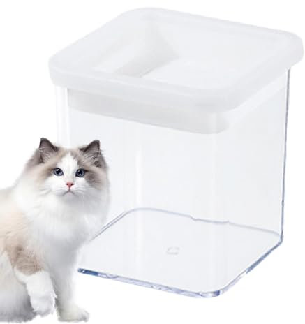 1/3-teiliges Katzenminze-Gras-Set – Katzengras-Anzuchtset | Pp Hydrokultur-Katzengras-Pflanzgefäß für Setzlinge und Sprossenschalen, erdloser Katzengras-Topf, transparentes Katzengras-Anzuchtset für Z