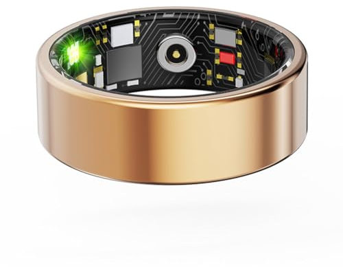 Fiorky R11M Smart Ring IP68 Waterproof Sport Health Ring For Android Bluetooth-Compatible 5.0 Multi-sport Modes Health Monitor Blood Oxygen Sleep Monitoring Friend Adding Smart Photo-Taking