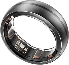 NEXTring N2 Smarter Gesundheitsring Smart Health Ring schwarz-matt Größe 6
