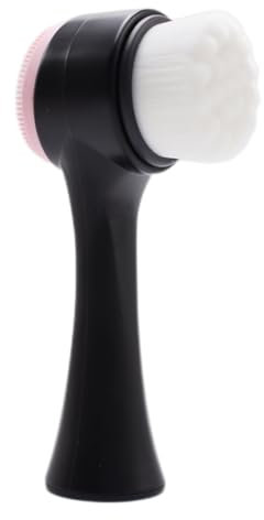 KYEQATY Spazzola per il viso in silicone 3D 2 in 1, spazzola per la pulizia del viso, pulizia profonda ed esfoliante