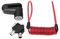 Industrial Disc Brake Lock for Electric Scooter Anti-Theft Disc Brake Lock with Reminder Cable Fits Xiaomi Mijia M365 Electric Scooter