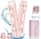 Ezme Razor, The Trimmie 2.0 by Ezme, Ezme Elektrorasierer, Glowshave-Haarentferner, Ezme Bikini Trimmer, 2-in-1 Rasierer Damen, Wasserdicht Nass- und Trockenrasierer für Gesicht Körper