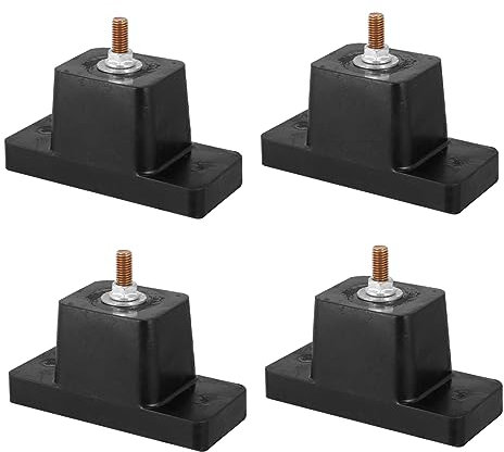 GAROZATION 4stücke Stoßfeste Klimaanlagen-basisse Mit Schwingungsdämpfung Anti-vibrationshalterung Für Außenklimageräte Installieren Und Robust Für Montage Von Klimaanlagen