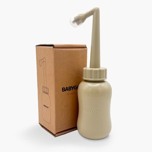 BABYGO® Peri Bottle for Postpartum Women | Portable Travel Perineal Bidet for After Birth Care