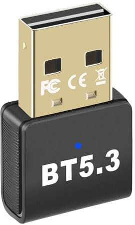 5.3 Adaptateur pour PC, Adaptateur sans Fil USB pour l'ordinateur - 5.3 Récepteur et émetteur sans Fil - 5.3 Compatibilité USB Smart Home Device, Plug and Play pour Le Bureau, Ordinateur Portable