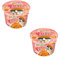 2x Buldak ROSE Ramen Cup 105g – 2er Pack | Scharfe Instant-Nudeln mit cremigem Carbonara Rose Geschmack - Milde Schärfe | Koreanische Spezialität