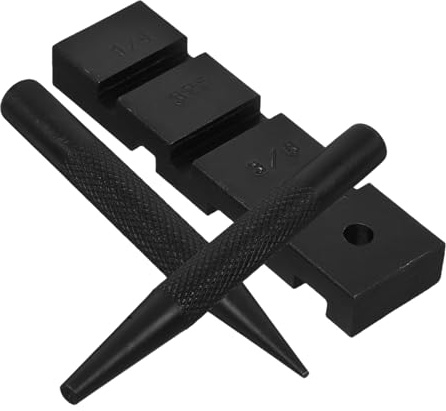 HEMOTON Portable Chainsaw Chain Breaker Tool Set 3pcs with Rivet Punch for Chainsaw Chain Repair and Link Joining Suitable for Outdoor Power Tools Maintenance