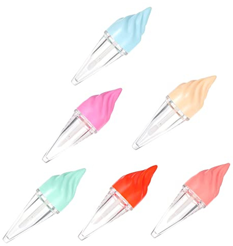 Kunststoff Lippenstifthülsen in Eiscremeform für Selbstgemacht Kosmetik