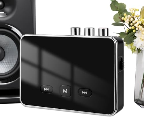 Generisch Audio-Empfänger für Drahtlose Übertragung | Kabelloser Adapter - Sender und Empfänger,für den Einsatz mit PC, Fernseher, in der Garage, am Arbeitsplatz, im Konferenzraum und im Heimkino
