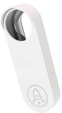 Premium Silicone Skin Case for Nest Doorbell 2K Shock Absorption Cover Enhanced Durability Stylish Appearance Weatherproof Alarm Defender