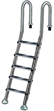 Poolleiter Pooltreppe Tiefbeckenleiter Schwimmbadleiter Edelstahl Leiter Treppe