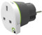 Q2 Power | United Kingdom to Europe | Universal-Reiseadapter mit Erdungsstecker | Kid Safe Stoßschutz | Spannung und Leistung 100V-1000W / 250V-2500W