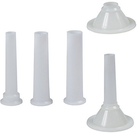 Juego Embudos Plastico Para Maquina Picar Carne Nº 32 (4 Piezas)