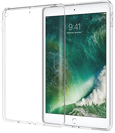 NOVAGO Compatiblel iPad 5 EME et iPad 6 EME -9.7'' iPad 2017 et iPad 2018 (A1822,A1823, A1893, A1954) Coque Transparente Souple et résistante et Anti Choc