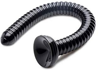 Hosed 19 Inch Ribbed Anal Snake