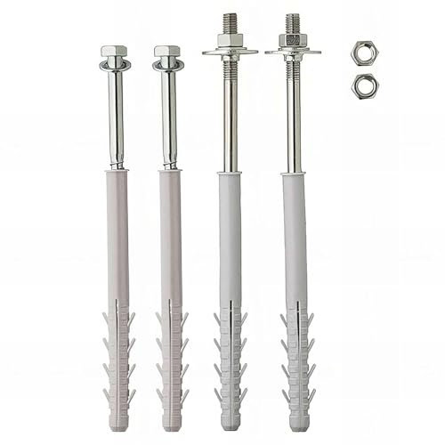 FIXATION CHAUFFE EAU pour ISOLATION, sachet de 4 pièces - SCELLIT - Ø 16x200 (chev.) / Ø M12x200 (vis)