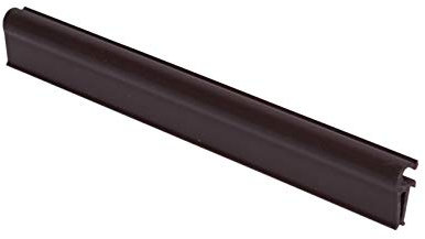 Thermoplast® EnDCLIPS Lot de 10 clips de fixation pour bandes brise-vue 19 cm Marron RAL 8011