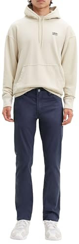 Levi's 511 Slim, Jeans Uomo, Baltic Navy Sueded Sateen Wt B, 32W / 32L