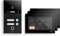 GVS - 2-Familienhaus IP Video Türsprechanlage AVS5289U - Mit 3x7 Zoll Monitor, App, HD-Kamera & Türöffner Funktion (Fingerprint/RFID) - Türklingel | Sprechanlage | Gegensprechanlage