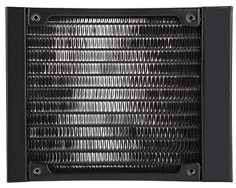 120mm/240mm/360mm Radiator, 12 Röhren Computer Kühlkomponenten Universal Heizkörper, Schnelle Wärmeableitung CPU PC Wärmetauscher für Computer Wasserkühlsysteme(120mm)