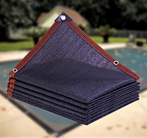 DBMGB Bâche de Protection pour Piscines Hors-Sol Rectangulaire, Couverture Filet Feuille Piscine Hivernale Abriter Feuilles Mortes et Débris, Résistant à la Déchirure, Durable 4×6m(13x19.6ft)