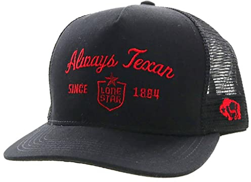 Hooey Lone Star Beer Patch Adjustable Snapback Hat