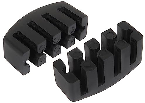 2 x Cello-Dämpfer, Gummi-Cello-Übungsstummel, Schwarz