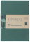 Clairefontaine 115948C - Set mit 2 Notizbüchern Ginkgo, mit Fadenbindung, A5 14,8x21 cm, 32 Blatt liniert 90g, 1 Notizbuch mit Ledereinband + 1 Notizbuch mit bedrucktem Karteneinband, sortiert, 2 Stück