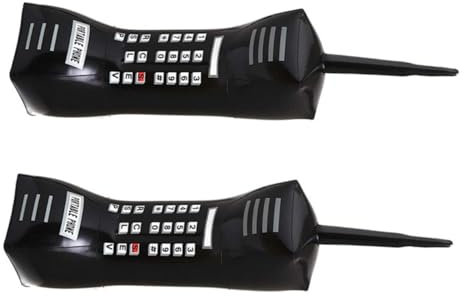 ifundom 2 Stück Simuliertes Handy Foto Requisite Simulation Handy Gefälschtes Telefon Aufblasbares Telefon Spielzeug Dekoratives Telefonmodell Partyzubehör Aufblasbares Handy