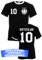 Herren T-Shirt Deutschland Trikot EM 2024 mit eigenem Namen + Nummer - Schwarz L