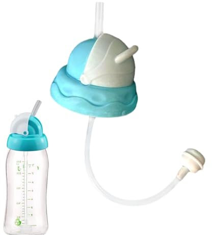 Beschwerter Strohhalm, Babyflaschenstroh | Soft-Auslauf-Umrüstsatz für Tassen | Babyflaschenzubehör, auslaufsichere Anti-Kolik-Babyflaschen-Umrüstsätze für auslaufsicheren Auslauf