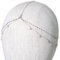 Elegante Stirnkette, Brautschmuck, Hochzeit, Kopfschmuck, stilvolles Haar-Accessoire, indischer Schmuck, Strass-Stirnband