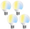 iLC G80 LED Smart Glühbirne E27, 6W Alexa Glühbirne, Kompatibel mit Alexa (Echo-Geräte erforderlich), CCT 2700K-6000K, Geeignet für Wohnzimmer, Zimmer (4 Stück)