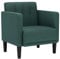 vidaXL Sessel mit Armlehnen Dunkelgrün 53 cm Stoff, Sofasessel, Fernsehsessel, Relaxsessel, Einzelsofa, Relaxsofa, Loungesessel, Wohnzimmer Sessel