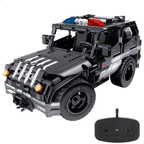 ColorBaby iM.Master Bausatz, ferngesteuertes Auto SWAT 2 in 1, 355 Teile, 2,4 GHz, Offroad-Design, einfache und lustige Stem-Montage, illustriert (85453)