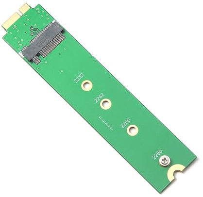 WOURRD M.2 SSD Adapter Ersetzen Für Buch Air 2011 2011 A1369 A1370 SSD 12+6Pin B Key Laufwerke Für EVO PM871