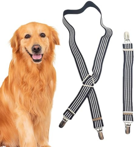 Hundeverlängerung – 2 verstellbare -Nappy Anti-Slip-Abziehhilfen | Werkzeug für Windeln und Windeln für Hunde und Hunde | Stützgürtel für Shorts