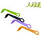 Hemobllo Affettaverdure Spirale per Cetrioli Rotante Utensile da e Facile da Usare Strumento per Fette Decorative Colore Casual Colore Casuale Colore Casuale