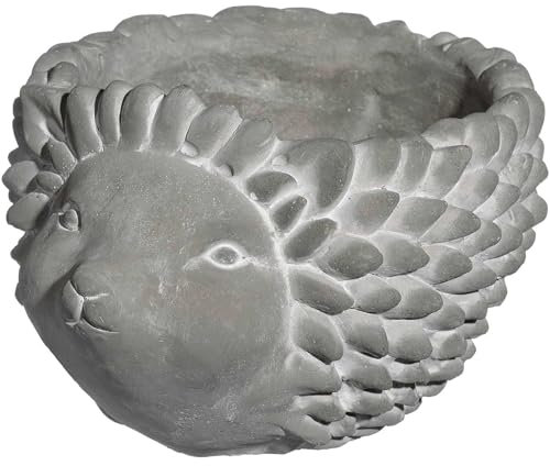 Classic Home & Garden Hedgehog Planter, Cement, Natural, L
