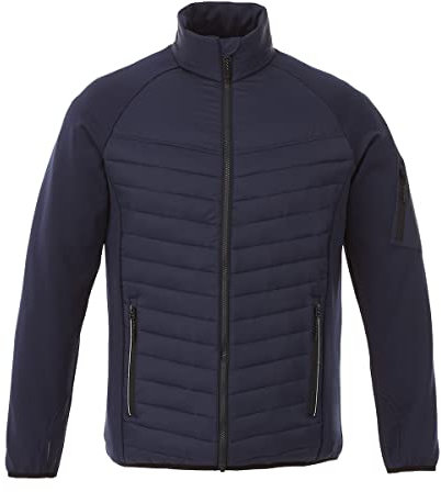 Elevate Banff Hybrid Insulated Jacket Men Blau Navy M