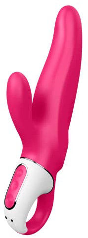 Satisfyer Mr. Rabbit Vibrator | G-Punkt-Vibrator & Klitoris Stimulator | Mit 12 Vibrationsmodi | Sex-Toy für Frauen | Wasserdicht (IPX7) | Wiederaufladbar | Erotisches Sex-Spielzeug